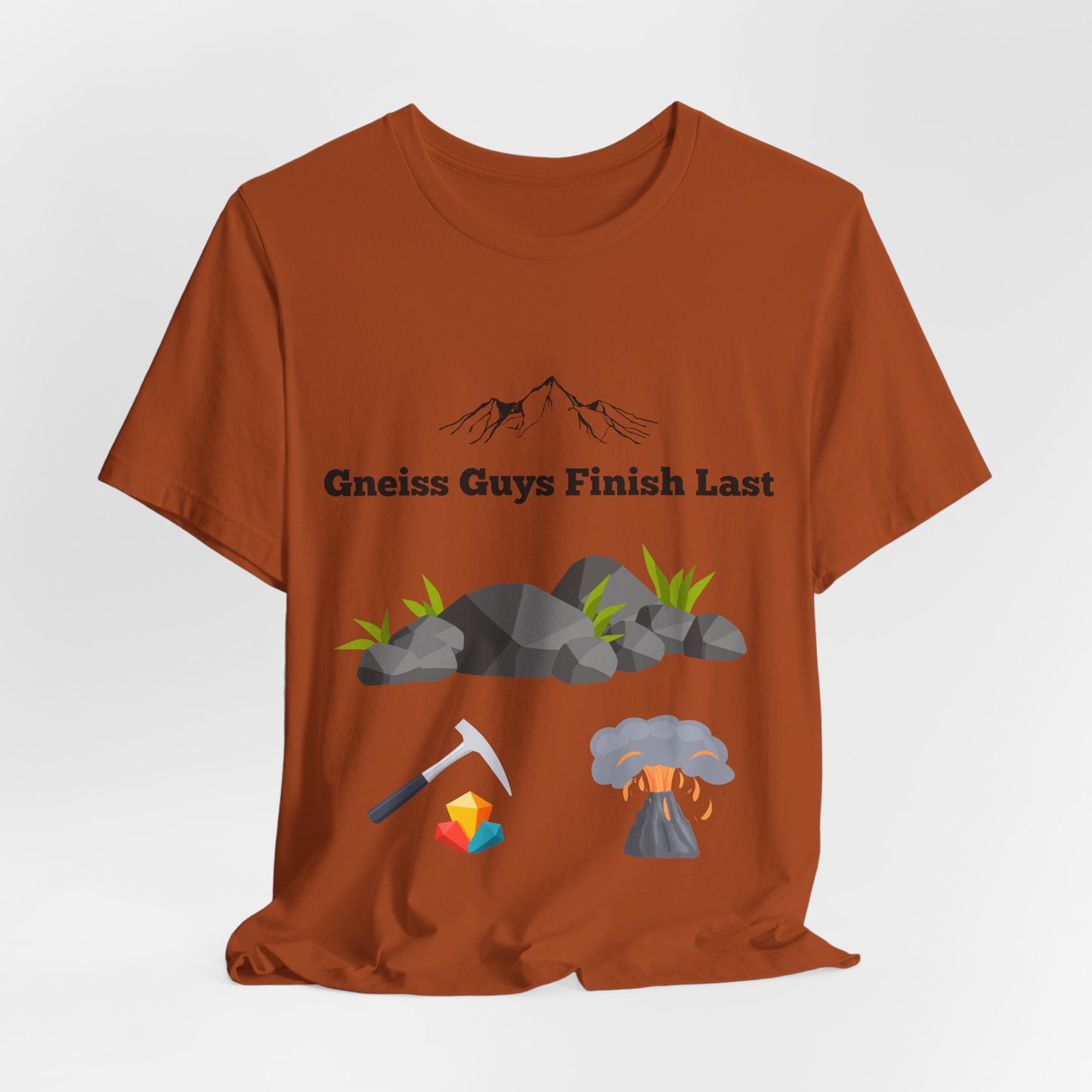 Adventure-themed unisex t-shirt for geology lovers