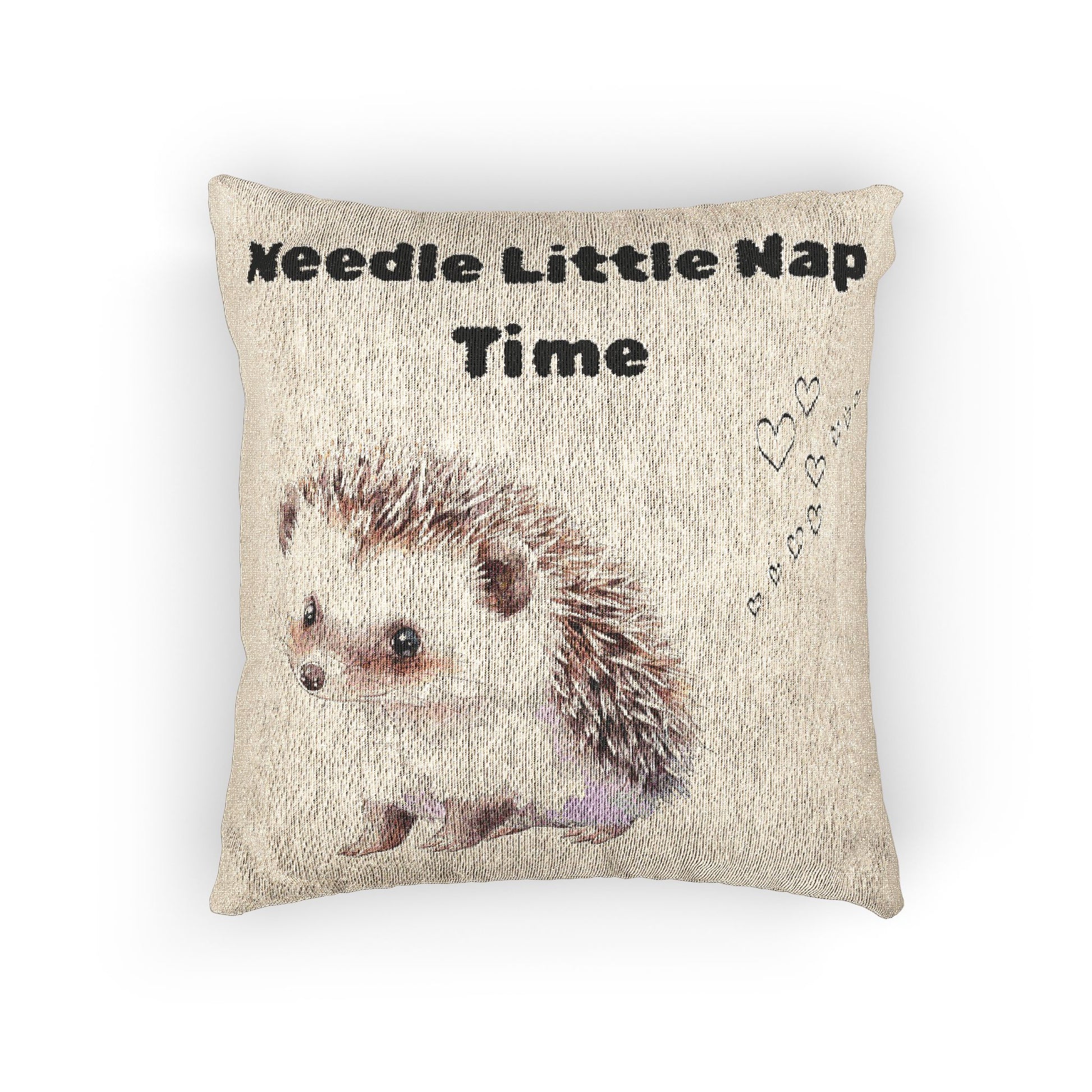 Soft woven accent pillow – perfect small pet owner gift